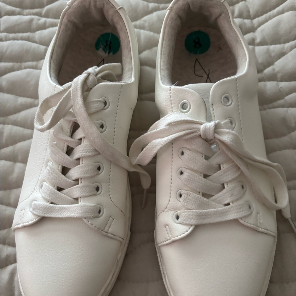 Joie Classic White Sneakers